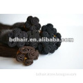 Top quality hand tied human hair weft